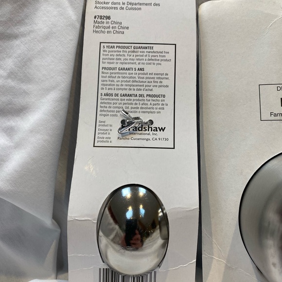 NWT Stainless Steel Measuring Cups and Spoons - Picture 5 of 7